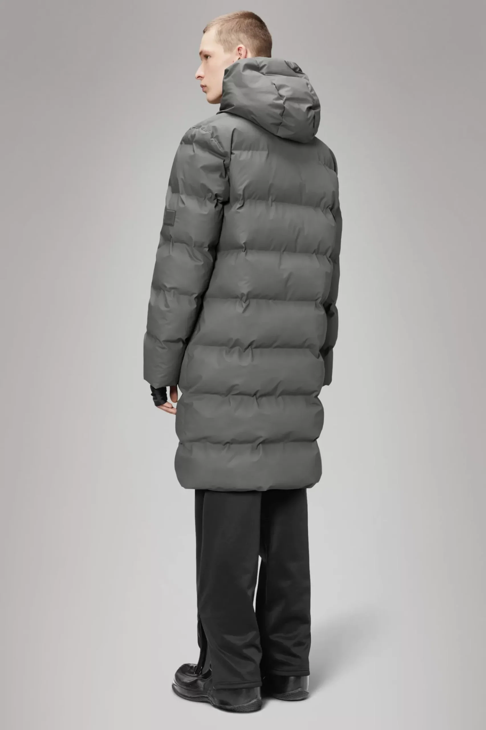 Rains Puffers|Vinterjakker<Alta Puffer Jacket Grey