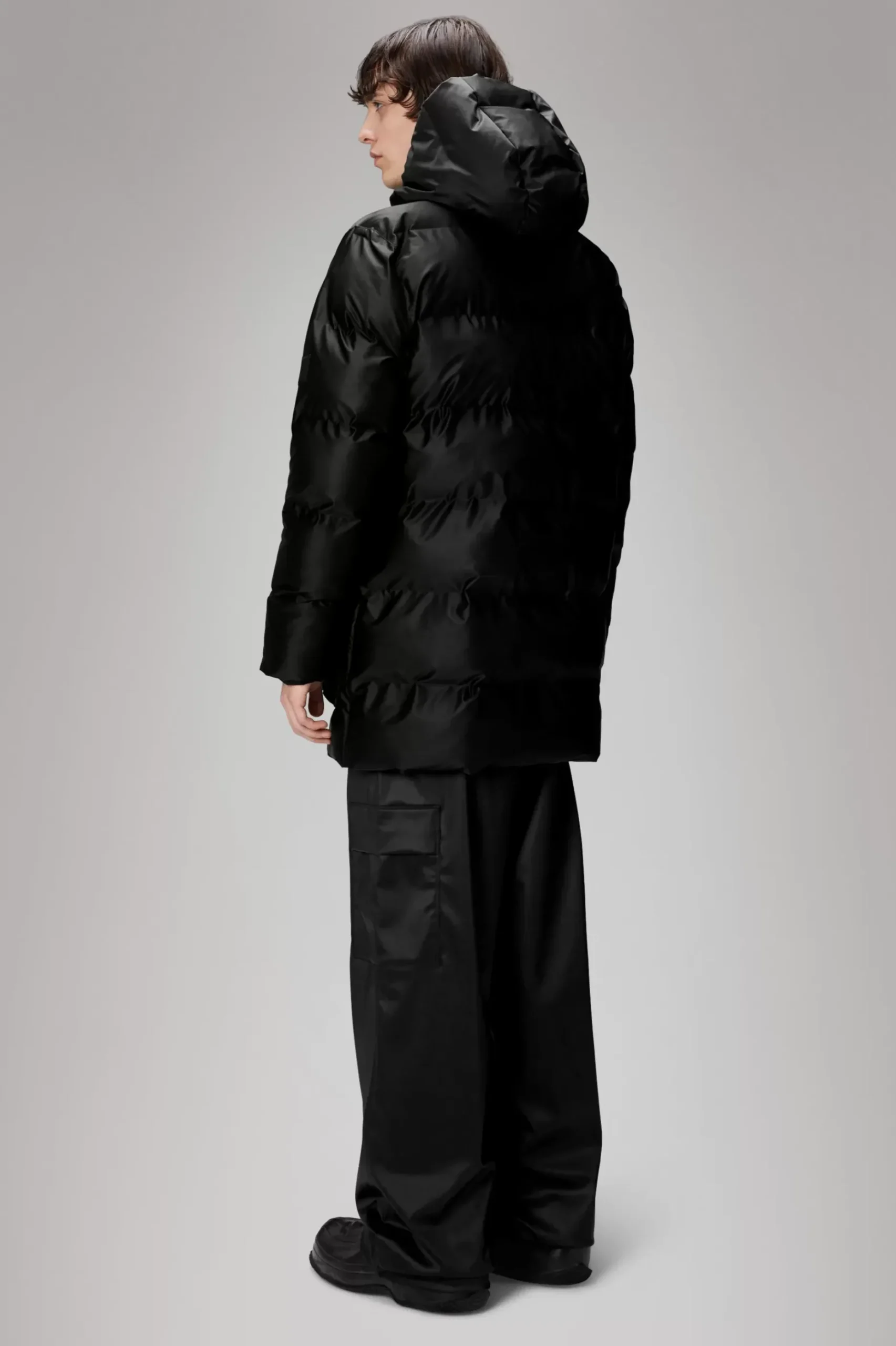 Rains Puffers|Vinterjakker<Alta Puffer Jacket BlackGrain