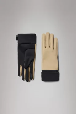 Rains Vanter Og Luffer<Alta Puffer Mittens Sand