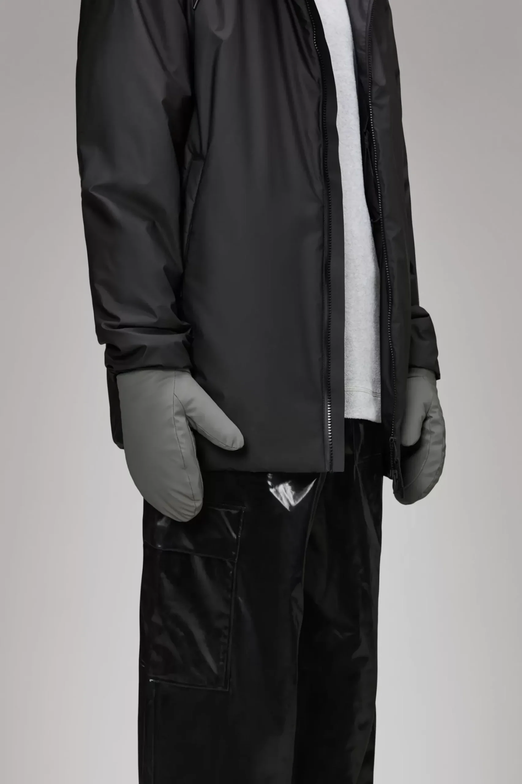 Rains Vanter Og Luffer<Alta Puffer Mittens Grey