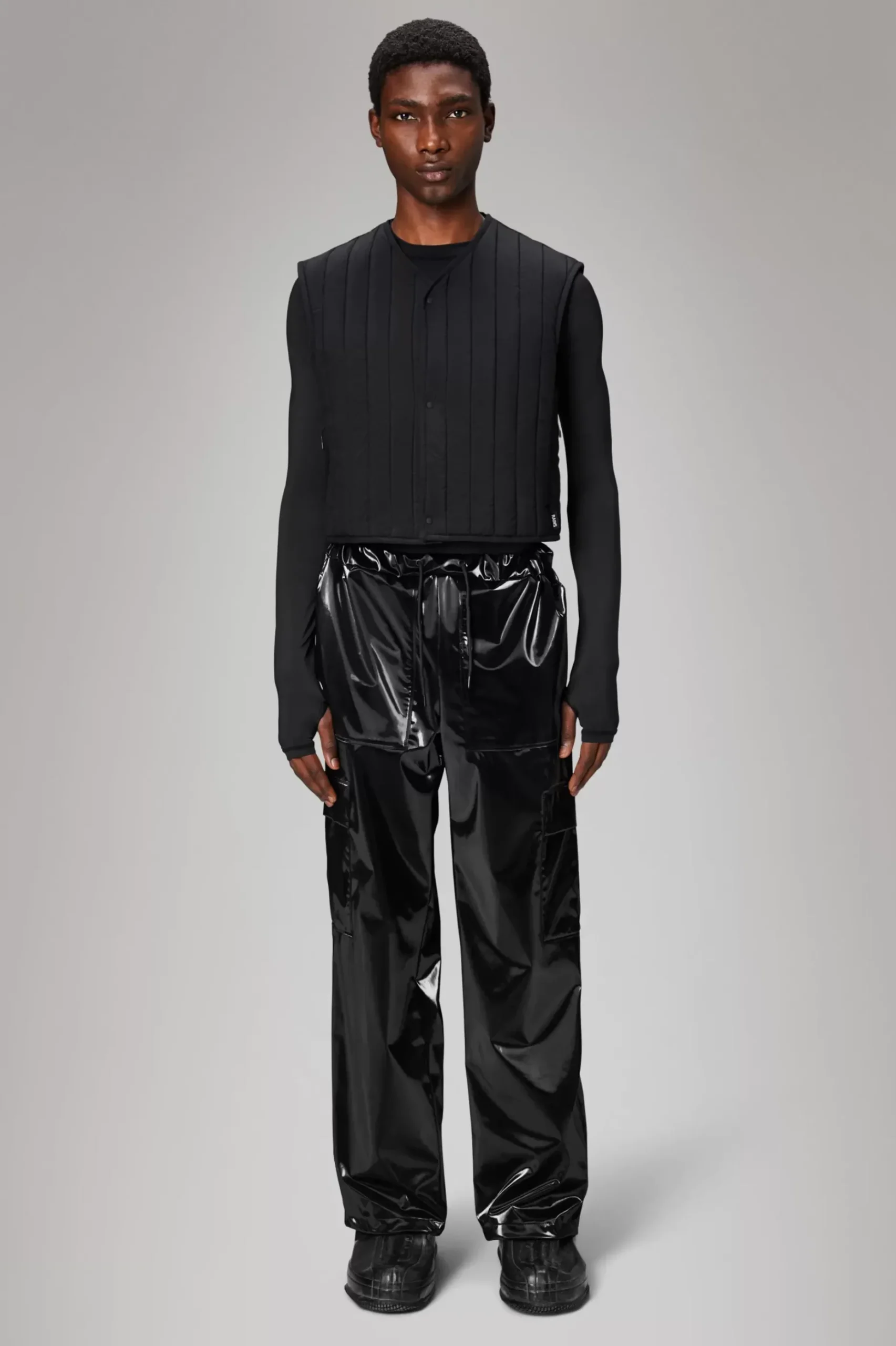Rains Quiltede Jakker|Quiltede Jakker<Banja Liner Vest Black