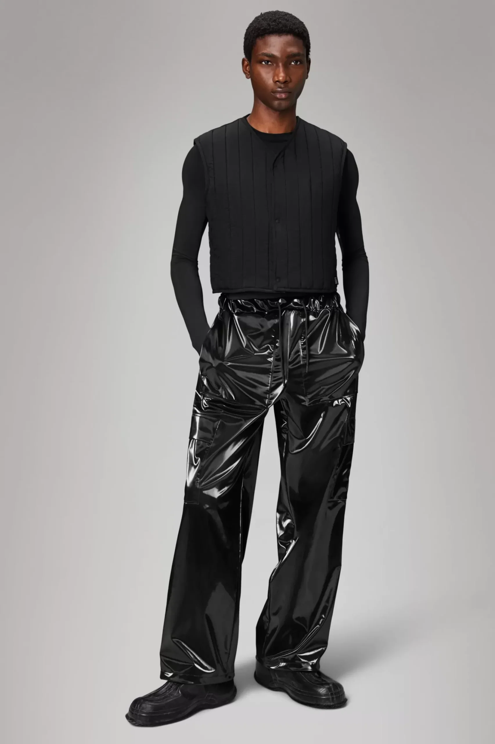 Rains Quiltede Jakker|Quiltede Jakker<Banja Liner Vest Black