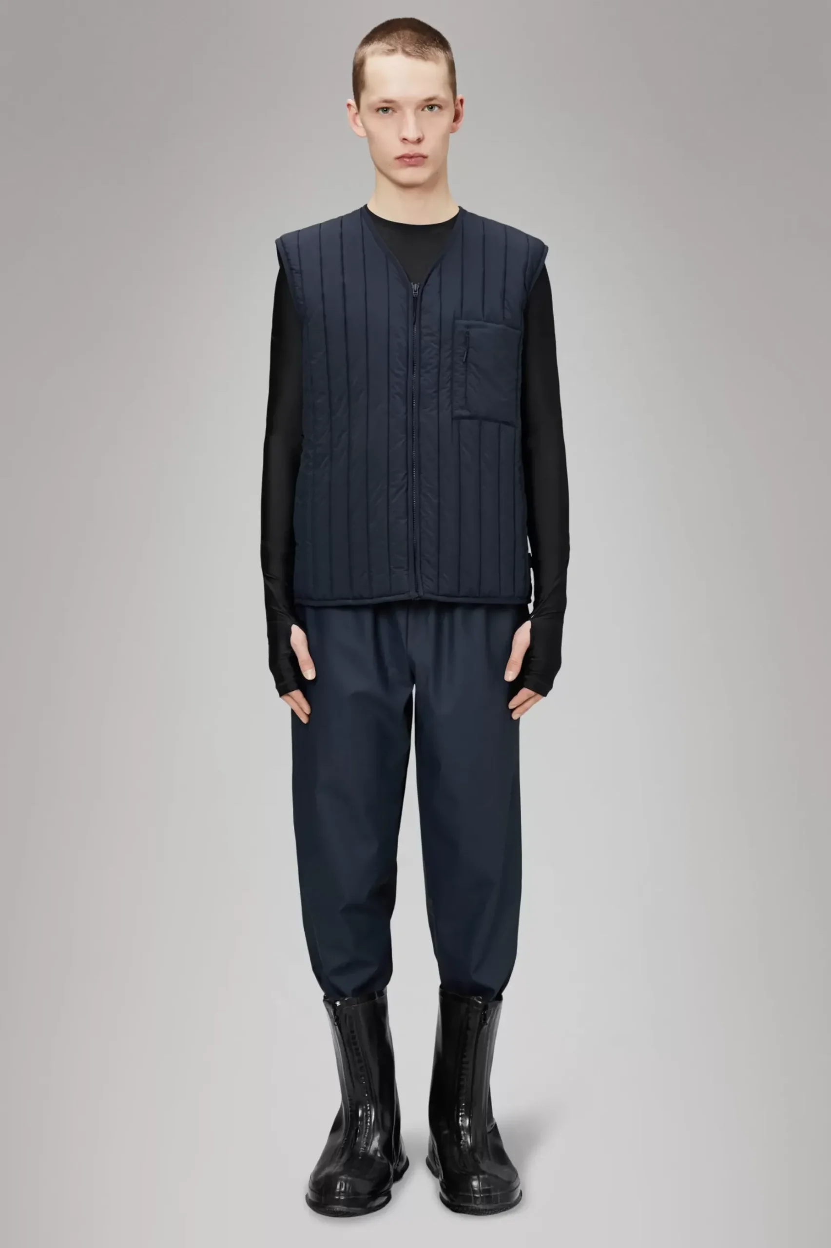Rains Quiltede Jakker|Quiltede Jakker<Banja Liner Vest Navy