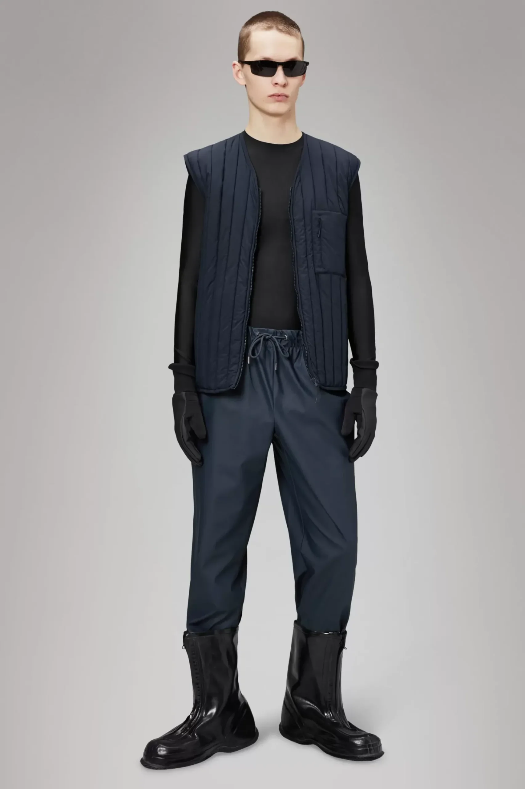 Rains Quiltede Jakker|Quiltede Jakker<Banja Liner Vest Navy