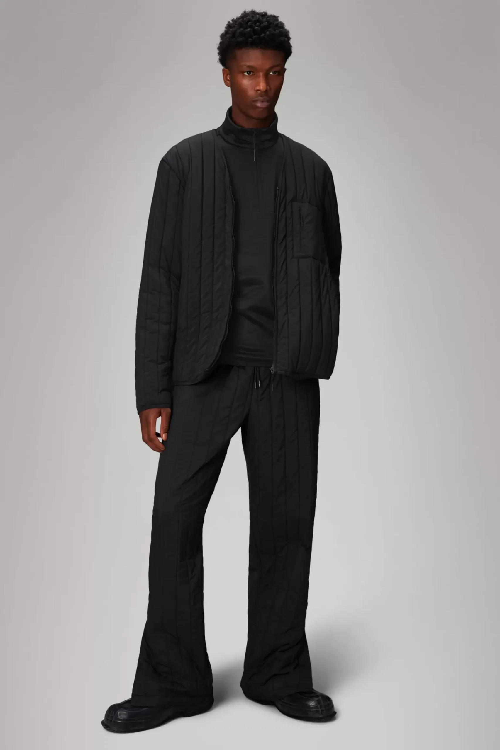 Rains Quiltede Jakker|Quiltede Jakker<Banja Liner Vest Black