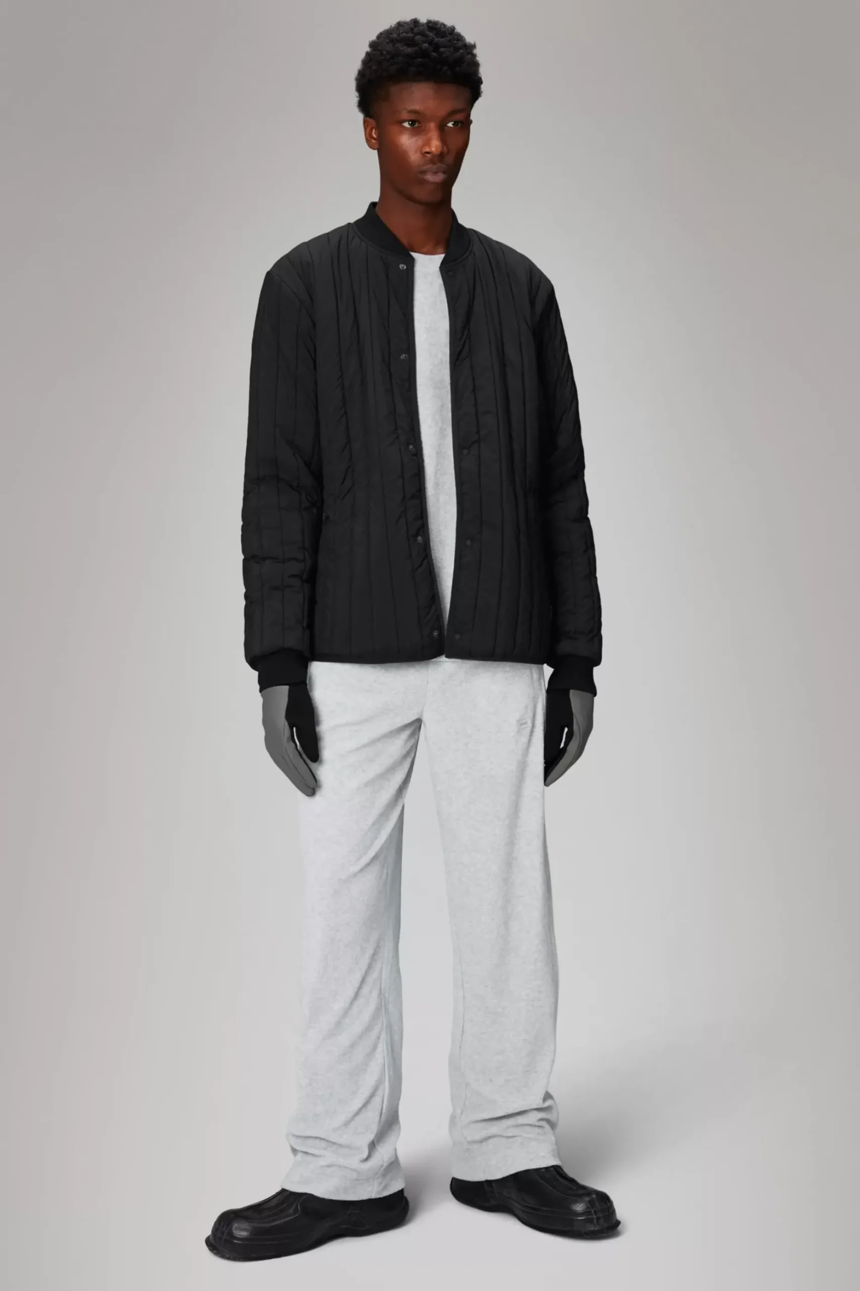 Rains Quiltede Jakker|Quiltede Jakker<Banja Liner Vest Black