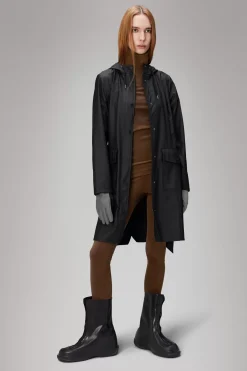 Rains Regnjakker<Curve W Jacket Black