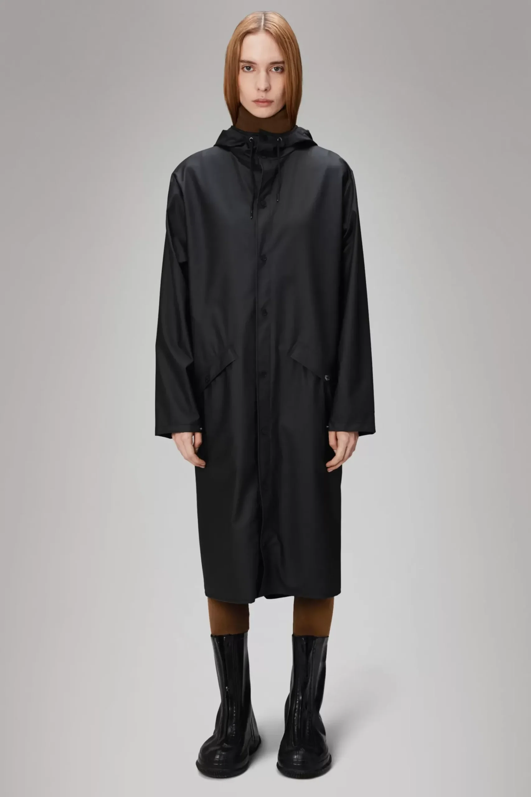 Rains Regnjakker<Curve W Jacket Black