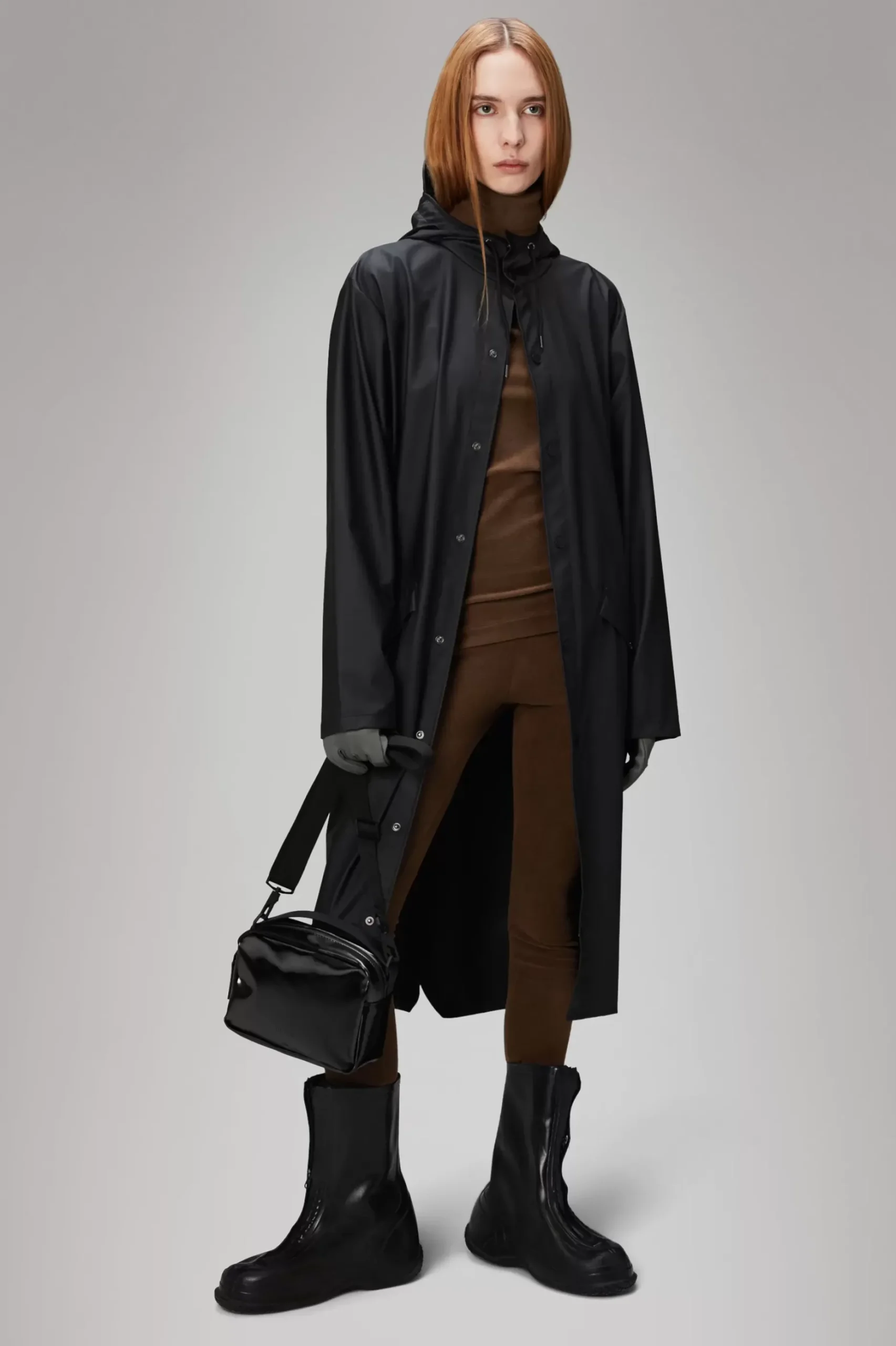 Rains Regnjakker<Curve W Jacket Black