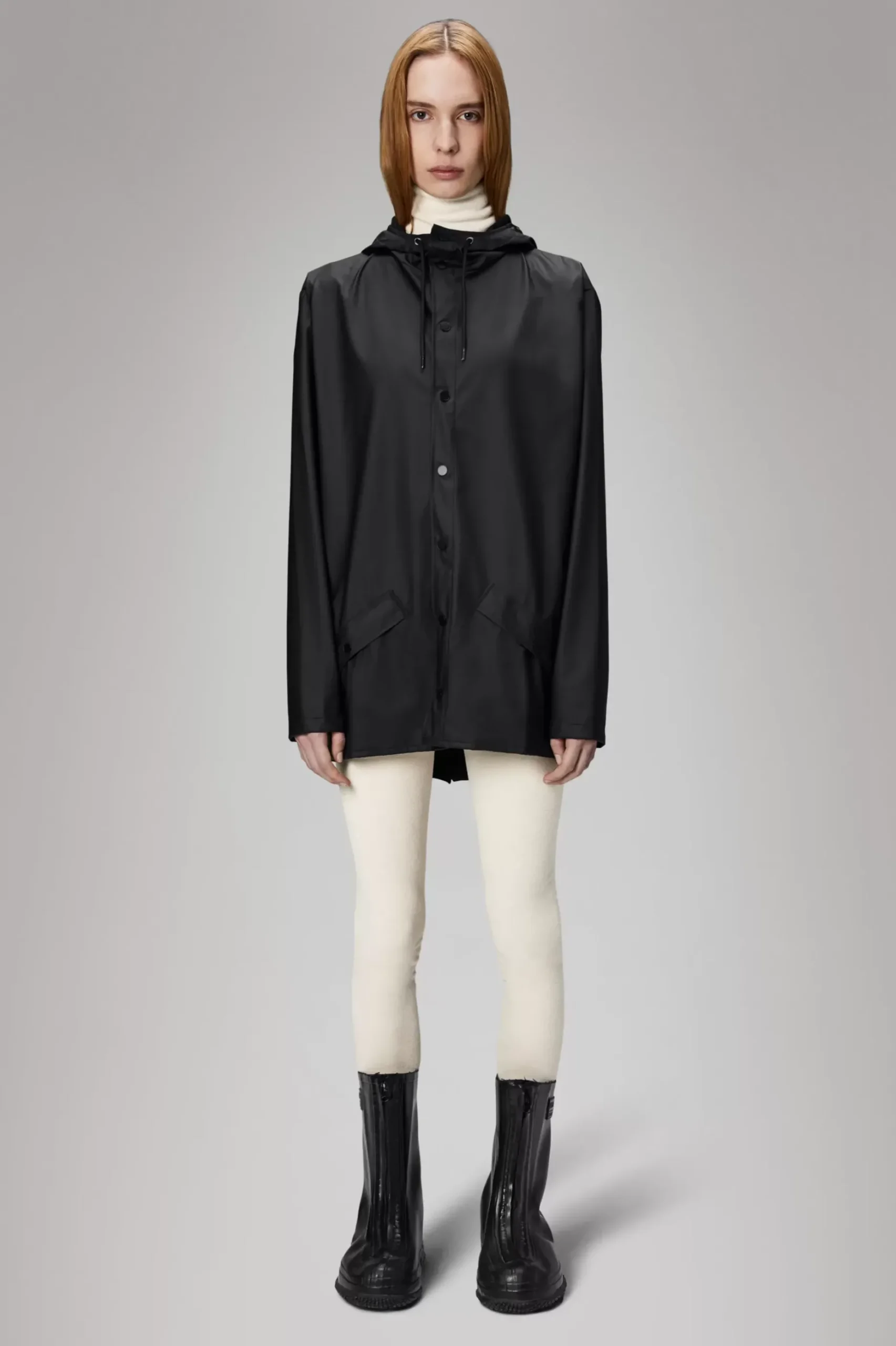 Rains Regnjakker<Curve W Jacket Black