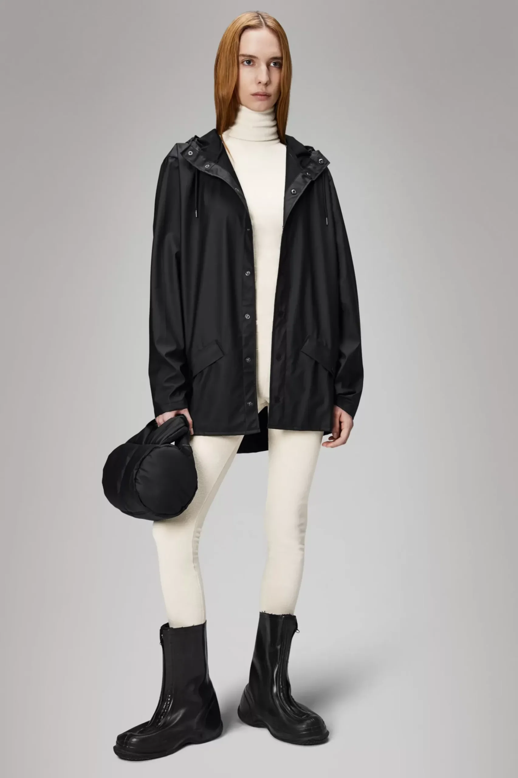 Rains Regnjakker<Curve W Jacket Black