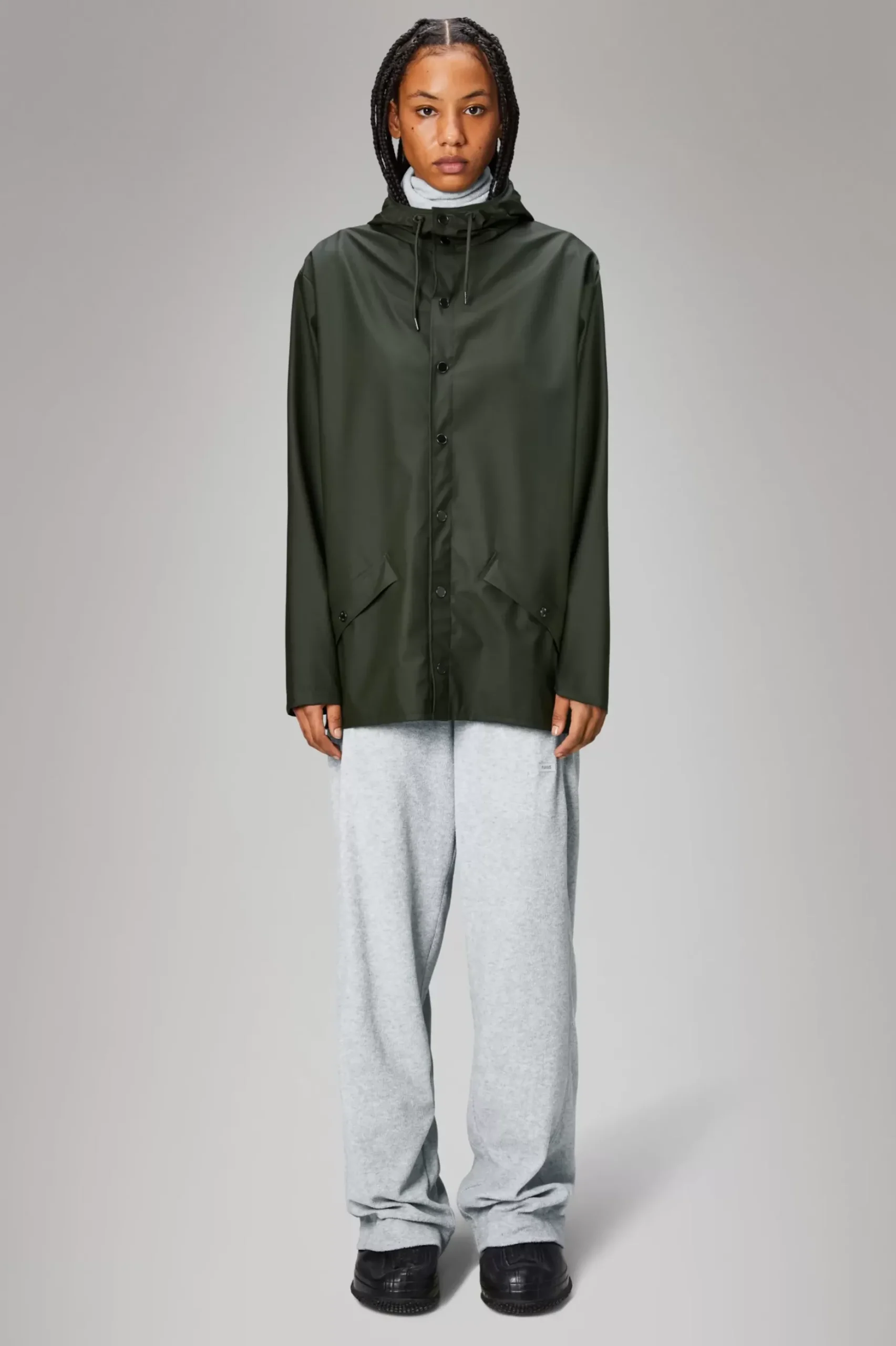 Rains Regnjakker<Curve W Jacket Green