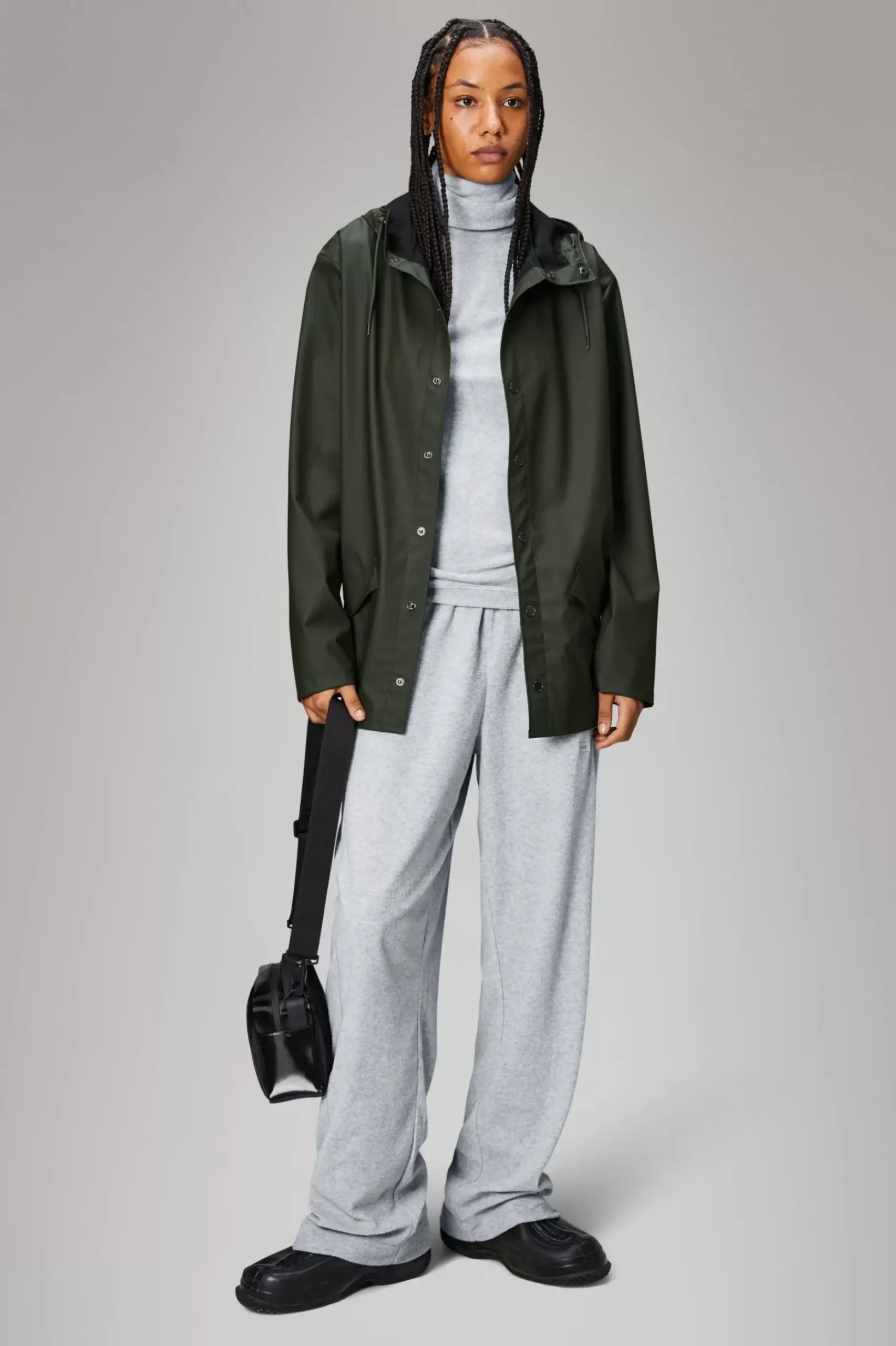 Rains Regnjakker<Curve W Jacket Green