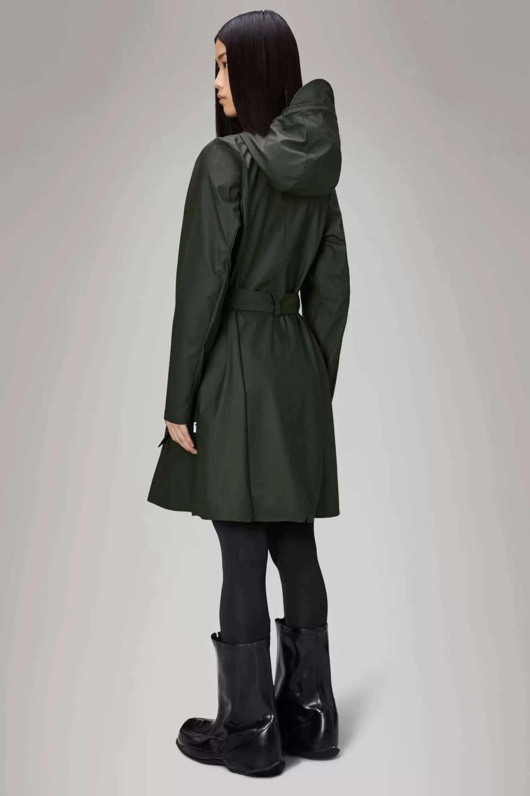 Rains Regnjakker<Curve W Jacket Green