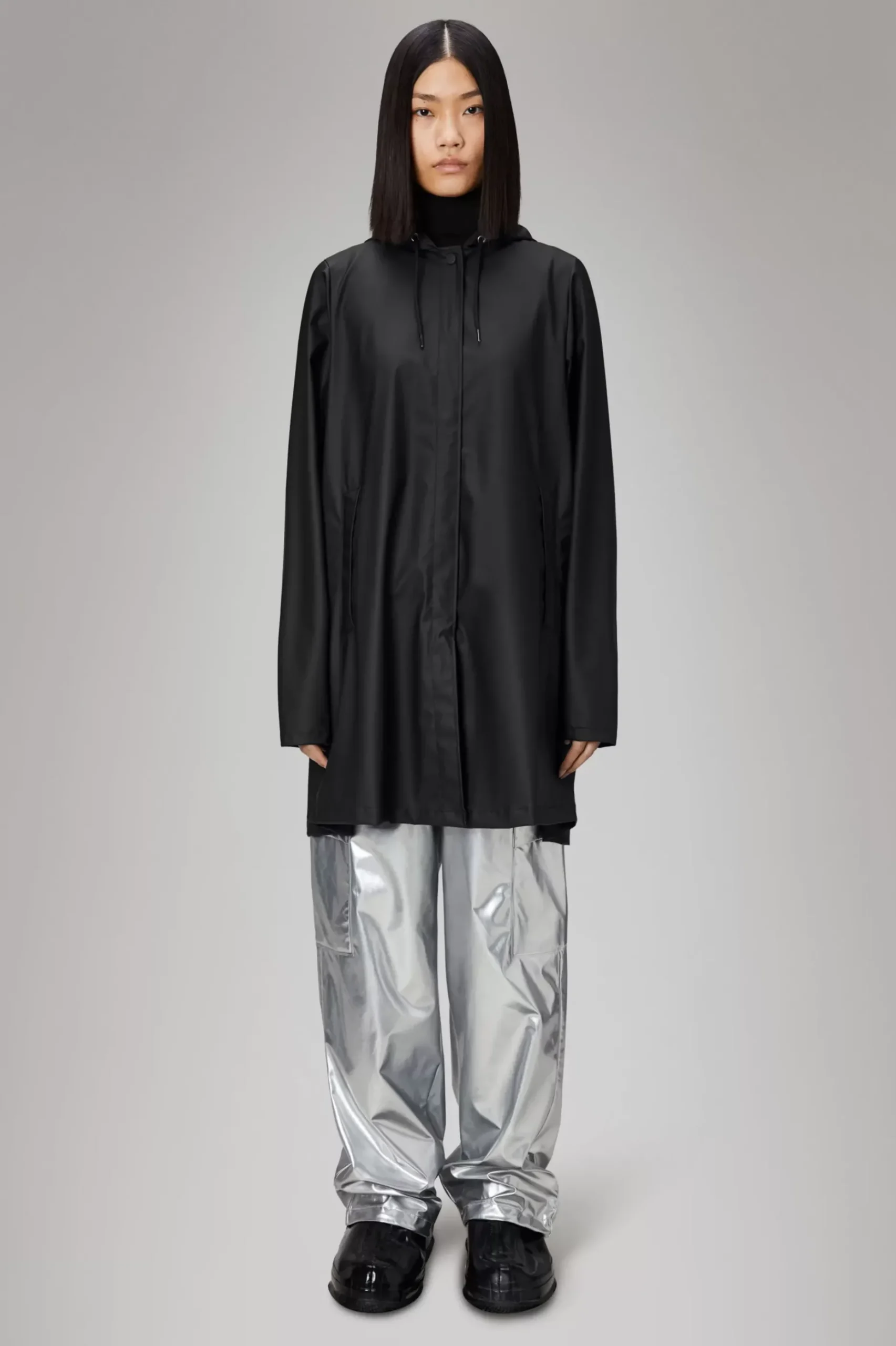 Rains Regnjakker<Curve W Jacket Black