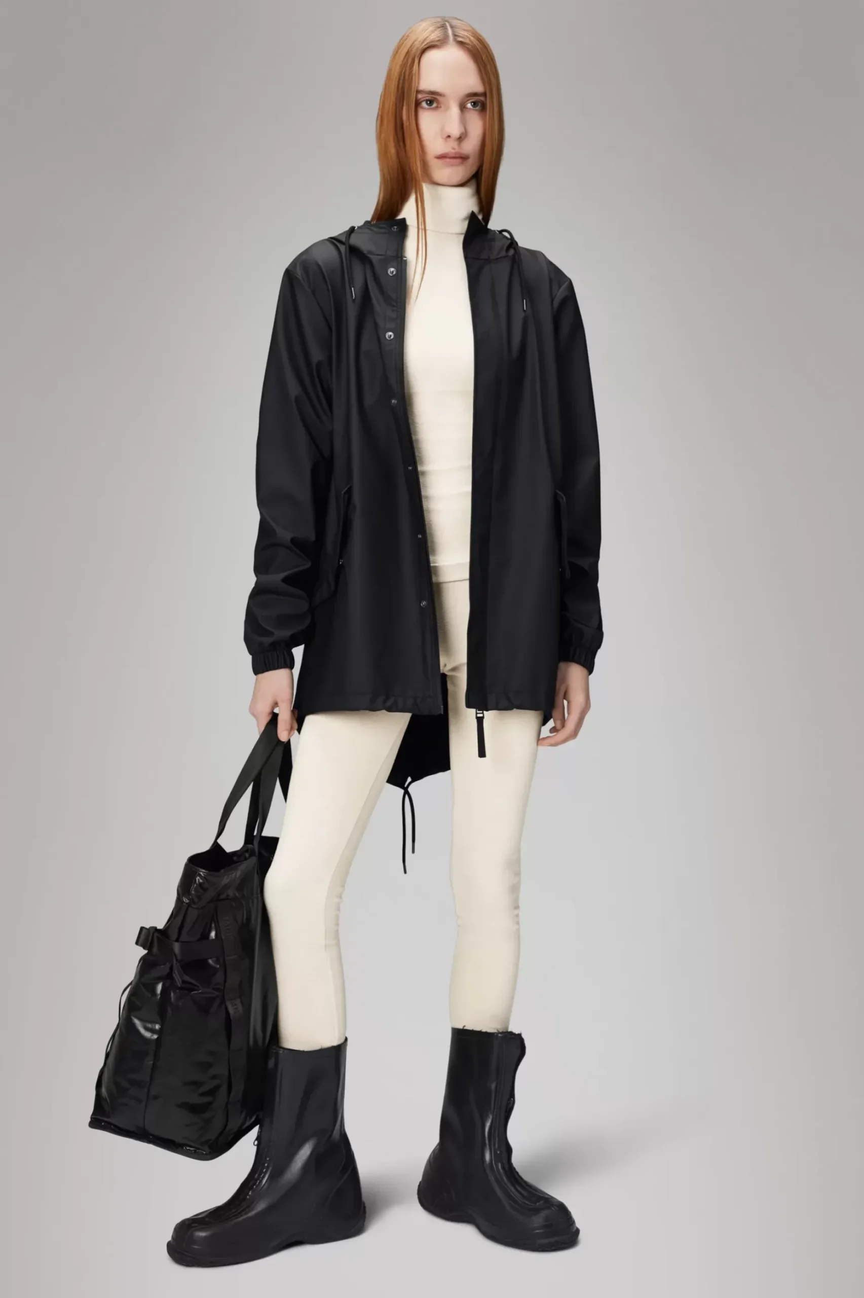 Rains Regnjakker<Curve W Jacket Black
