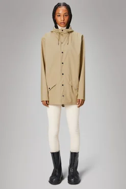 Rains Regnjakker<Curve W Jacket Sand