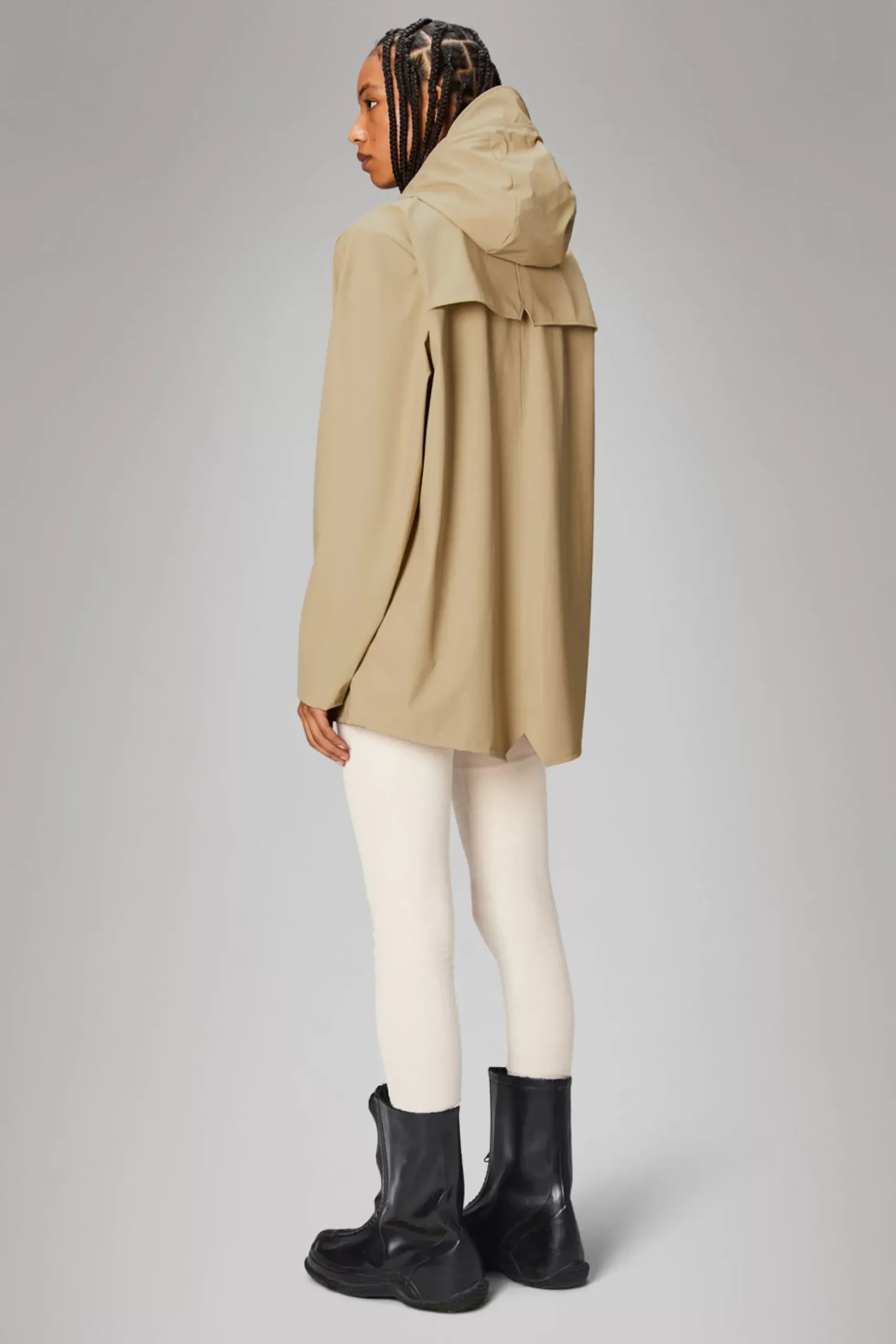 Rains Regnjakker<Curve W Jacket Sand