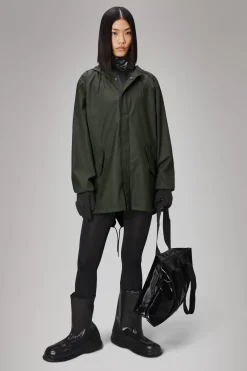 Rains Regnjakker<Curve W Jacket Green