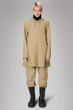 Rains Regnjakker<Curve W Jacket Sand