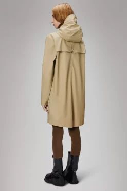 Rains Regnjakker<Curve W Jacket Sand
