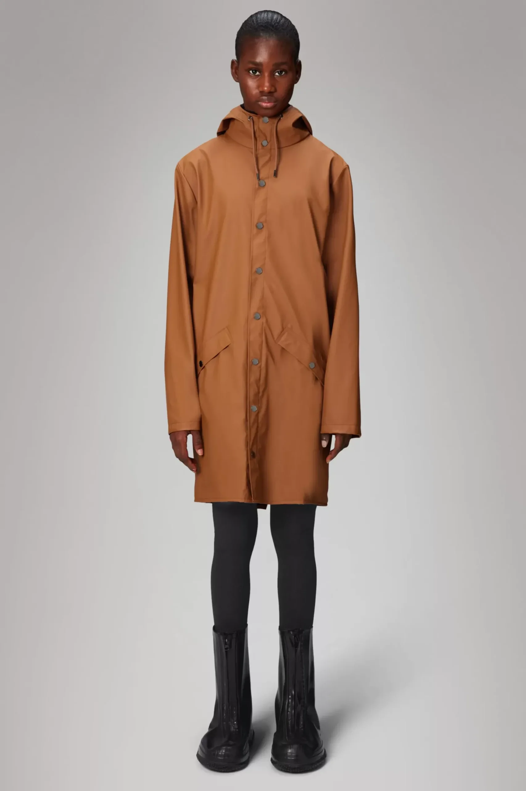 Rains Regnjakker<Curve W Jacket Rust