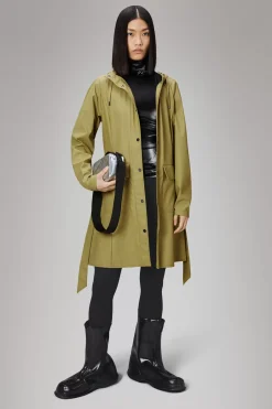 Rains Regnjakker<Curve W Jacket Khaki