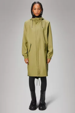 Rains Regnjakker|Parkajakker<Curve W Jacket Khaki