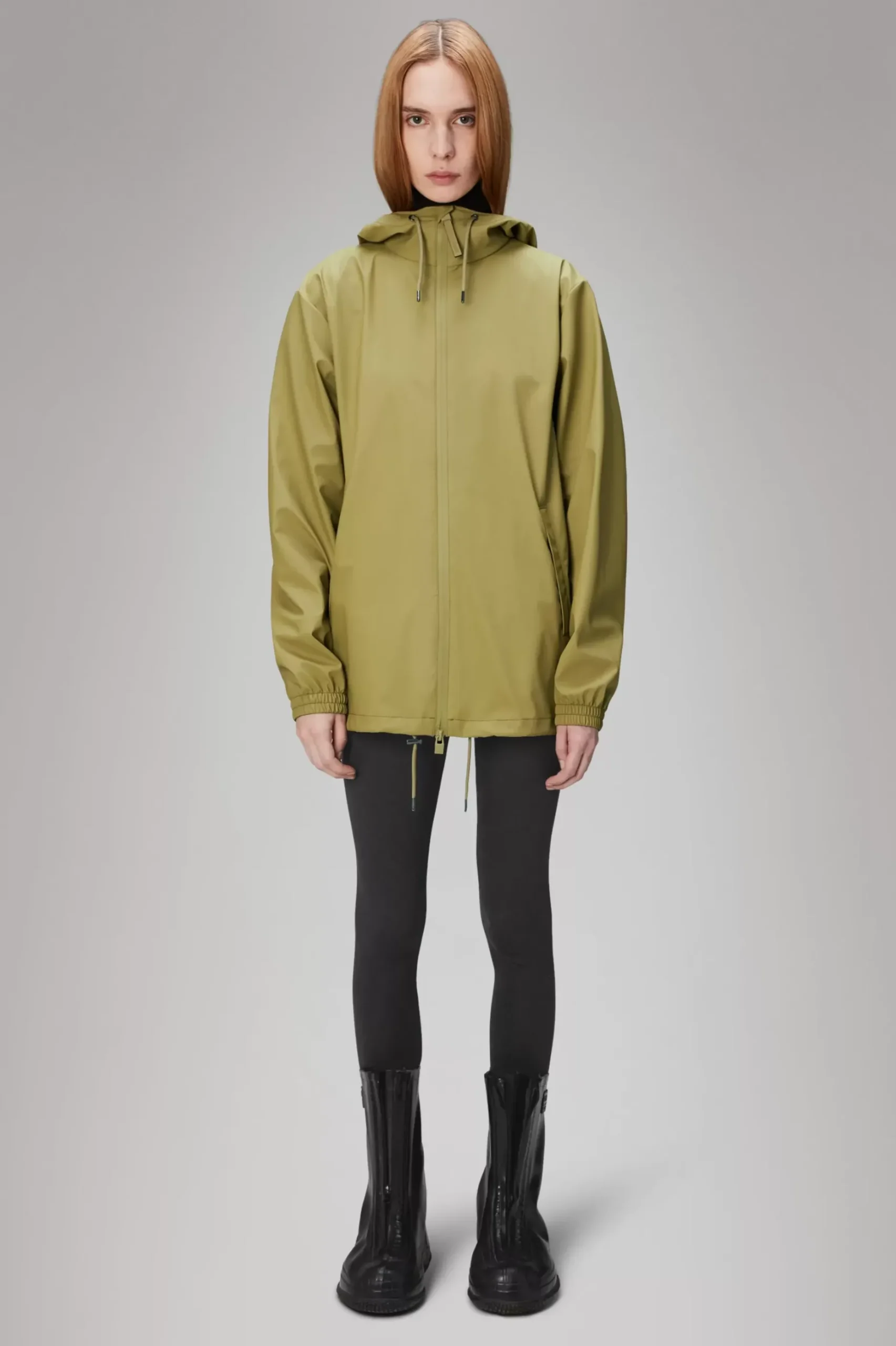 Rains Regnjakker<Curve W Jacket Khaki