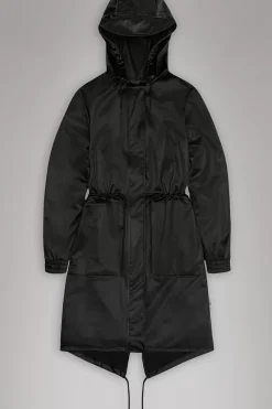 Rains Regnjakker|Parkajakker<Curve W Jacket BlackGrain