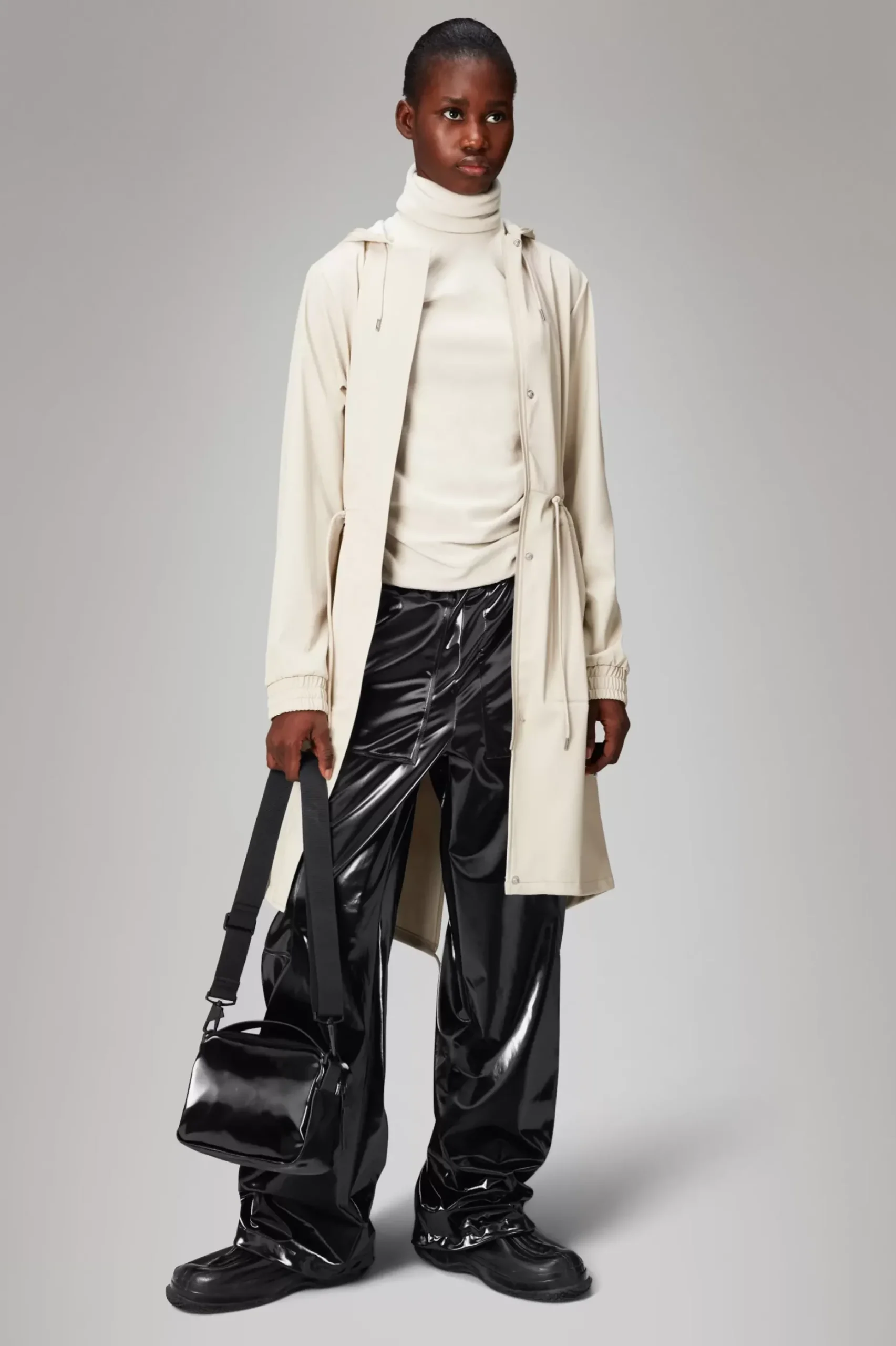 Rains Regnjakker|Parkajakker<Curve W Jacket DuneGrain