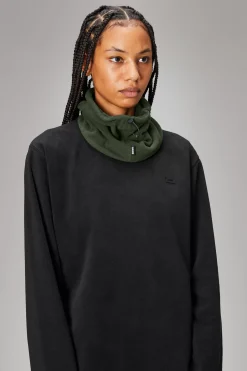 Rains Halstørklæder<Fleece Tube Scarf Green