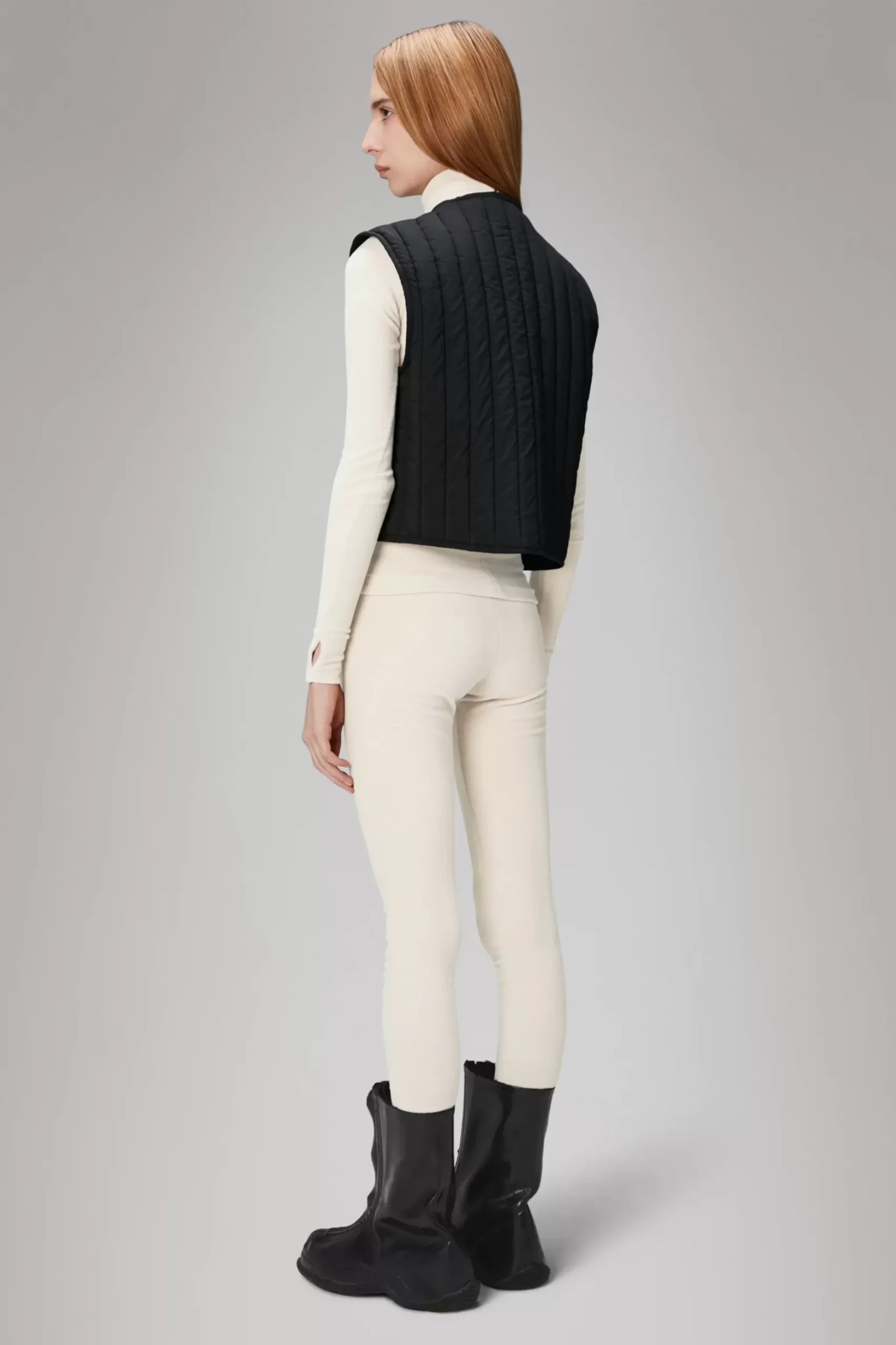 Rains Quiltede Jakker|Quiltede Jakker<Giron Liner Jacket Black