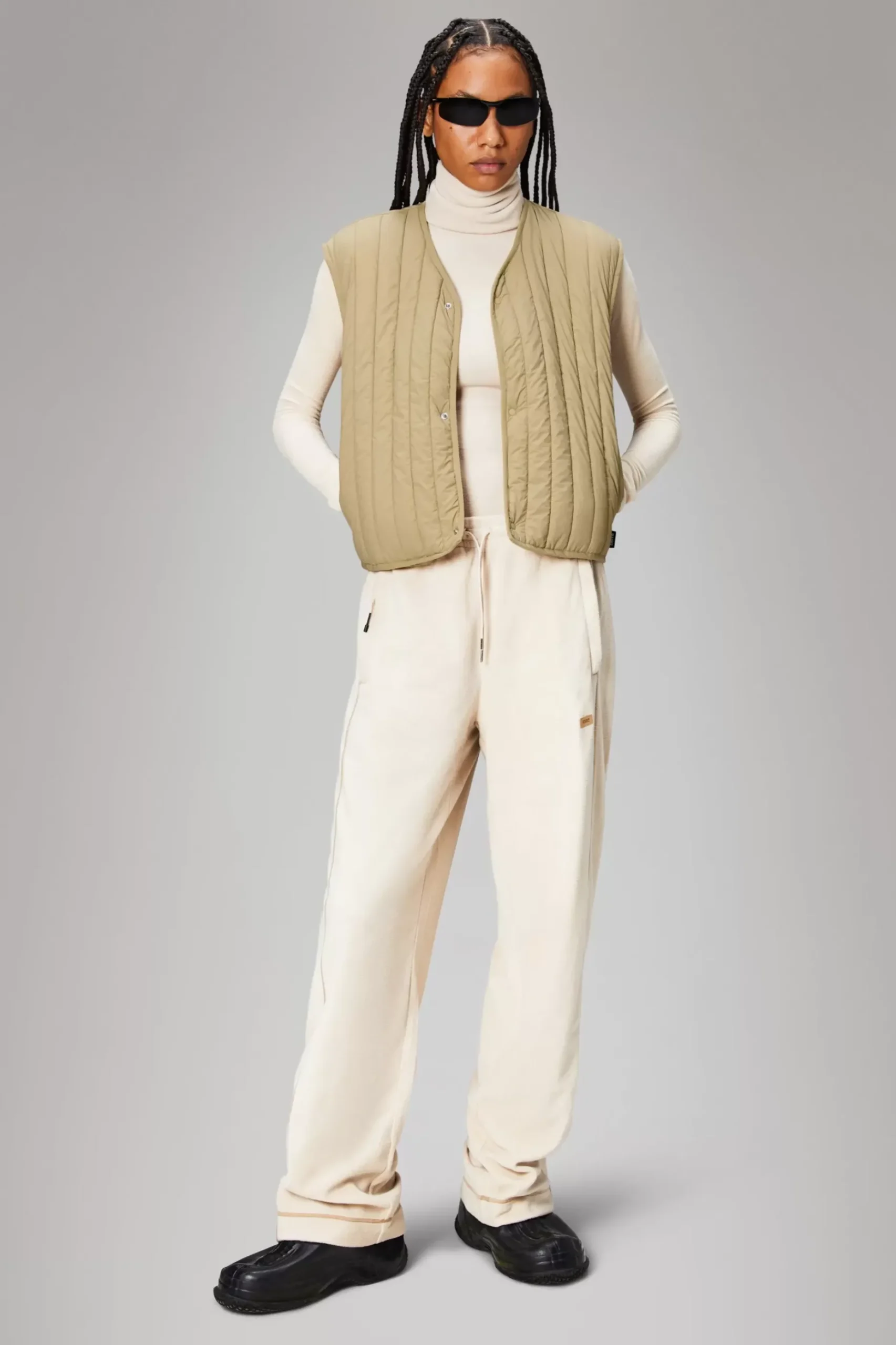Rains Quiltede Jakker|Quiltede Jakker<Giron Liner Jacket Sand