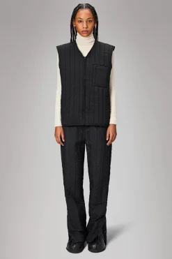Rains Quiltede Jakker|Quiltede Jakker<Giron Liner Jacket Black
