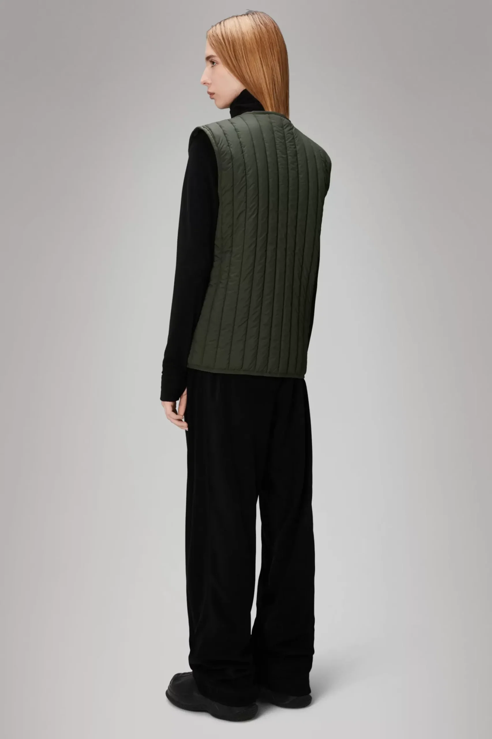 Rains Quiltede Jakker|Quiltede Jakker<Giron Liner Jacket Green