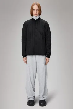 Rains Quiltede Jakker|Quiltede Jakker<Giron Liner Jacket Black