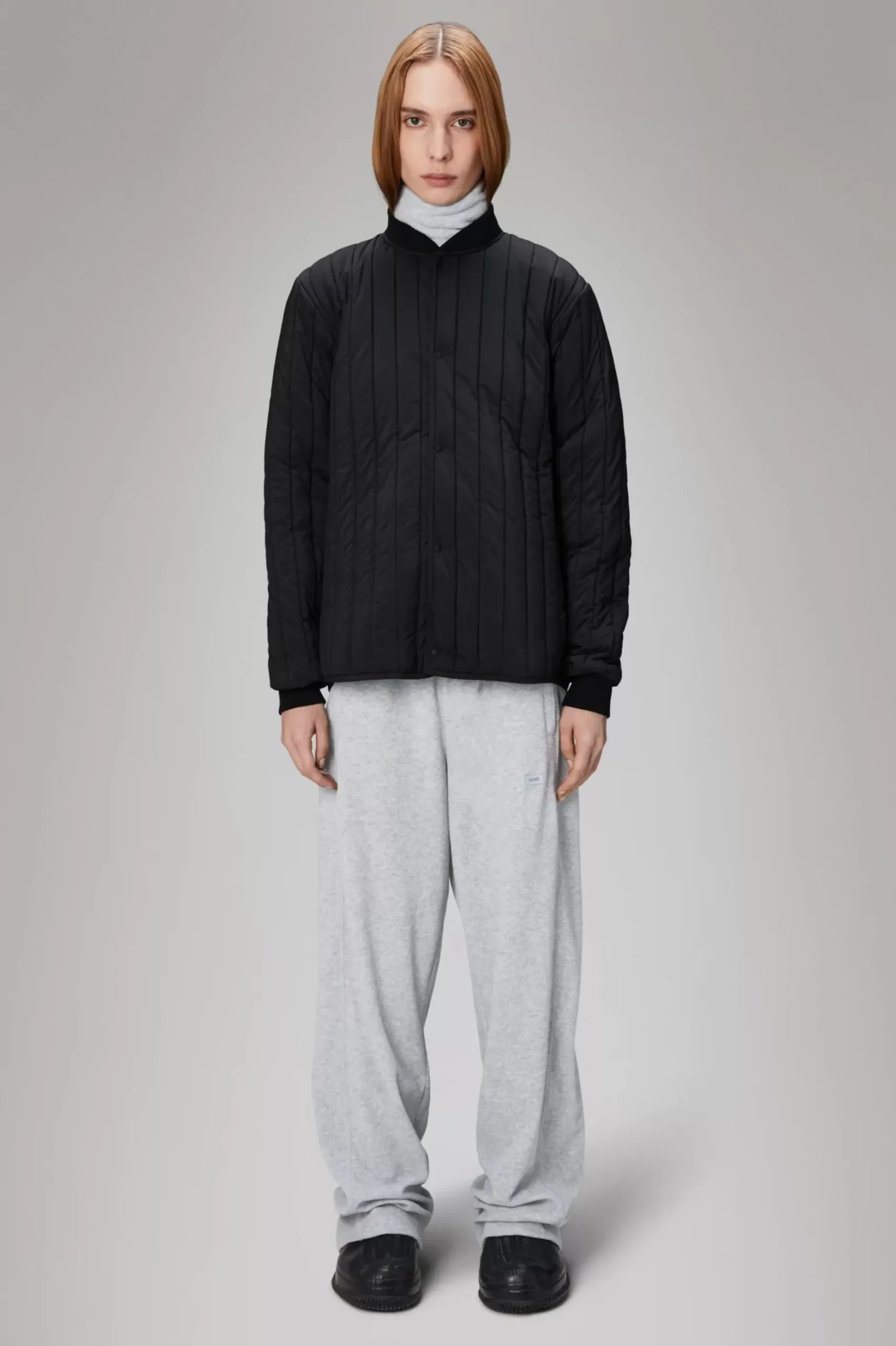 Rains Quiltede Jakker|Quiltede Jakker<Giron Liner Jacket Black