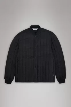 Rains Quiltede Jakker|Quiltede Jakker<Giron Liner Jacket Black