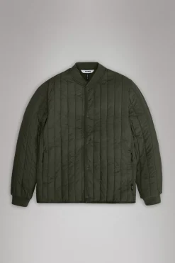Rains Quiltede Jakker|Quiltede Jakker<Giron Liner Jacket Green