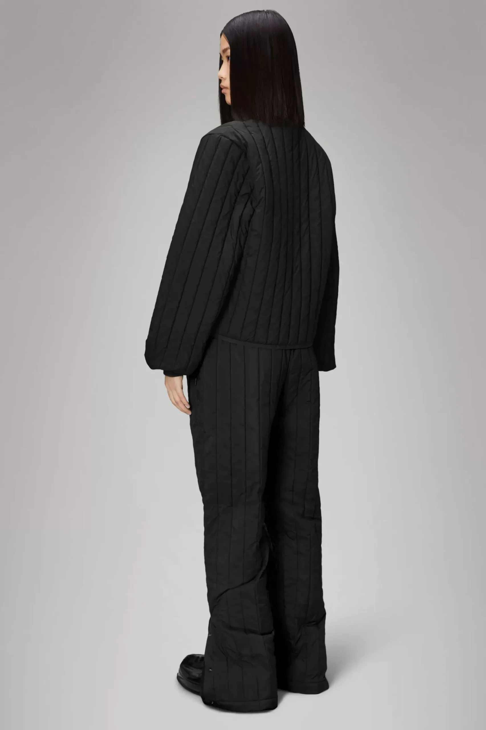 Rains Quiltede Jakker|Quiltede Jakker<Giron Liner Jacket Black