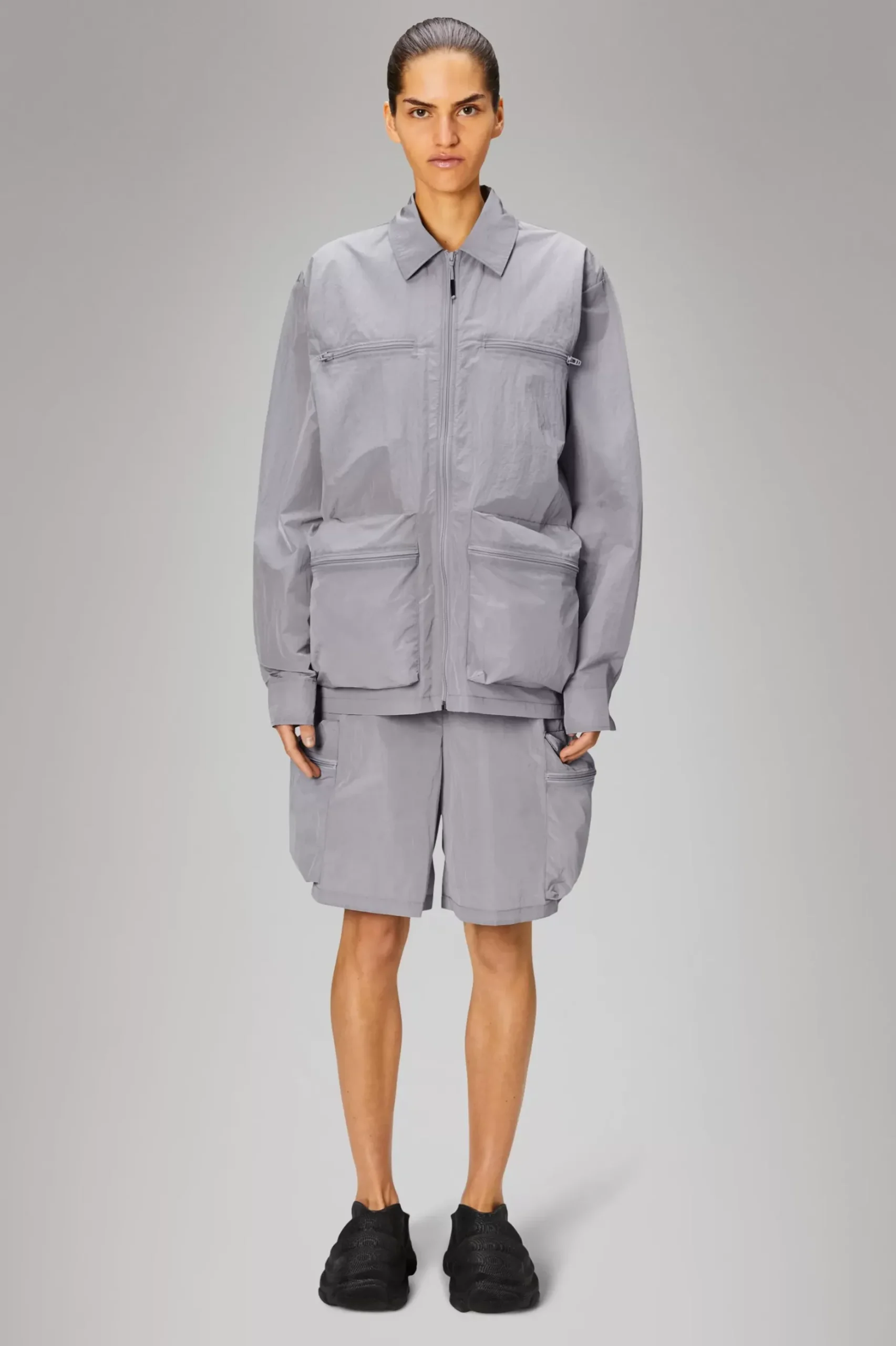 Rains Overshirts|Lette Jakker & Trøjer<Kano Overshirt Flint
