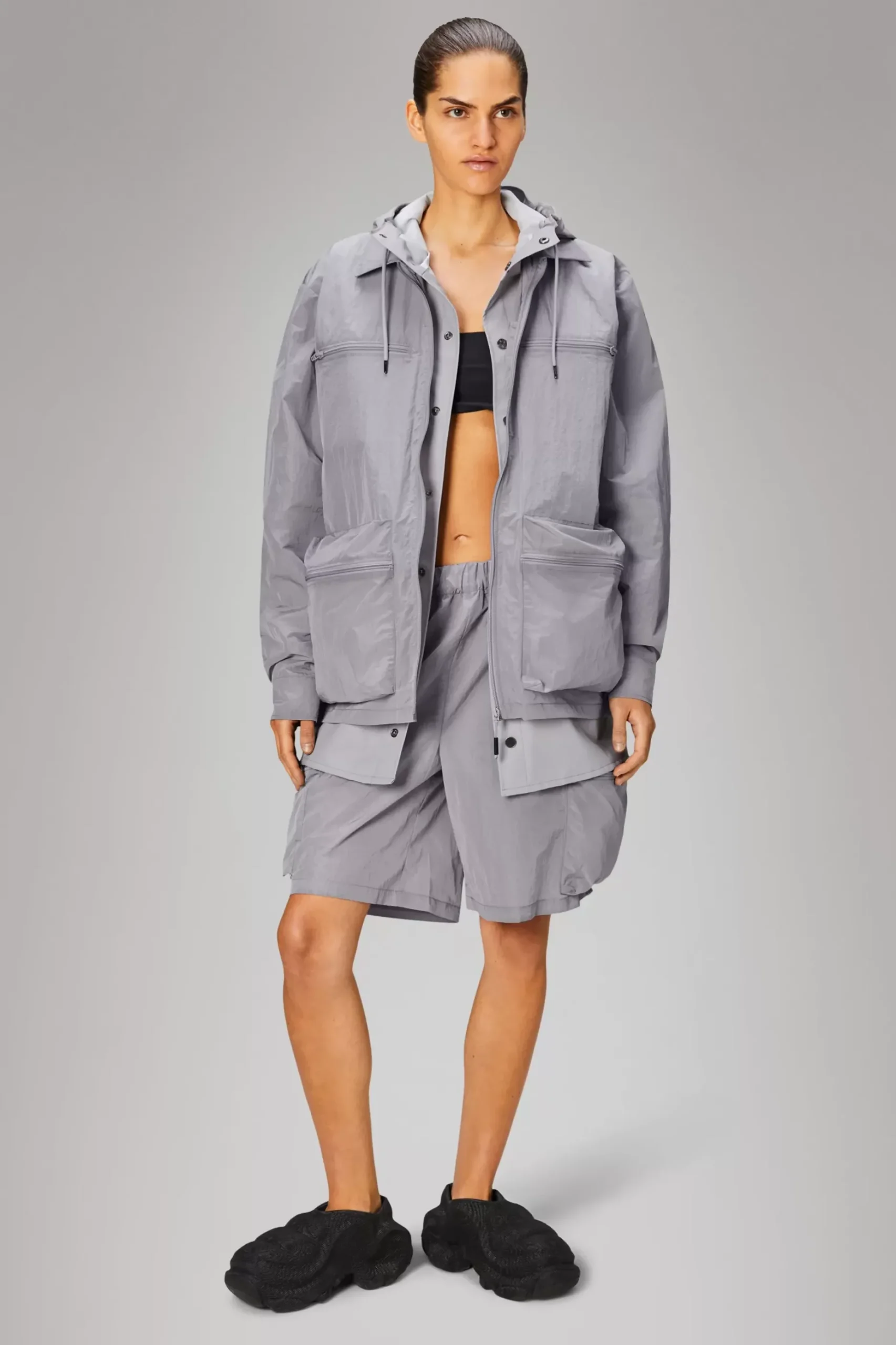 Rains Overshirts|Lette Jakker & Trøjer<Kano Overshirt Flint