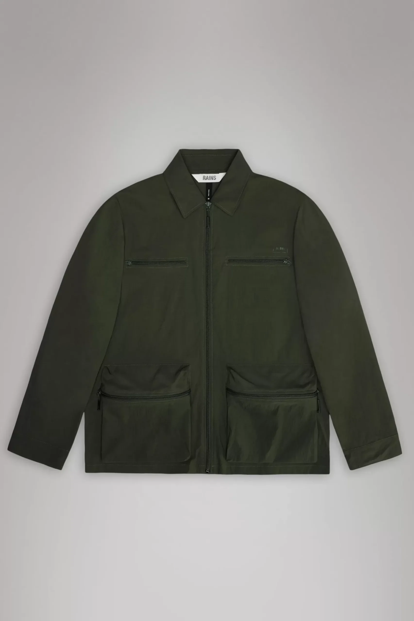Rains Overshirts|Lette Jakker & Trøjer<Kano Overshirt Green