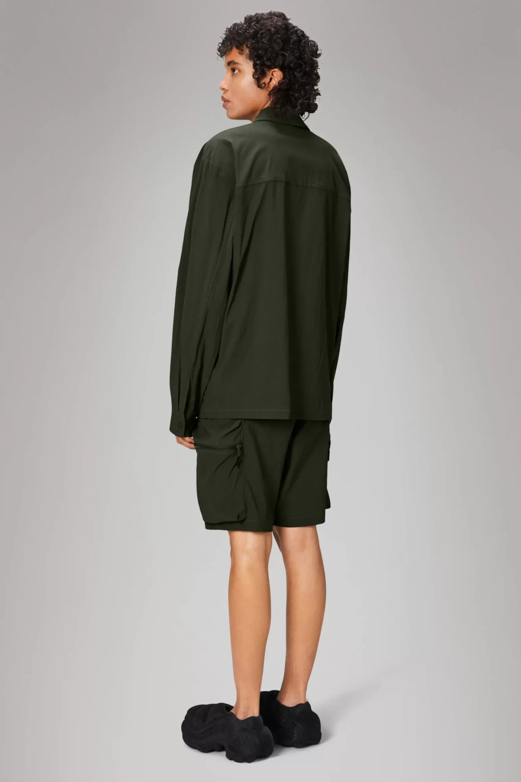 Rains Overshirts|Lette Jakker & Trøjer<Kano Overshirt Green