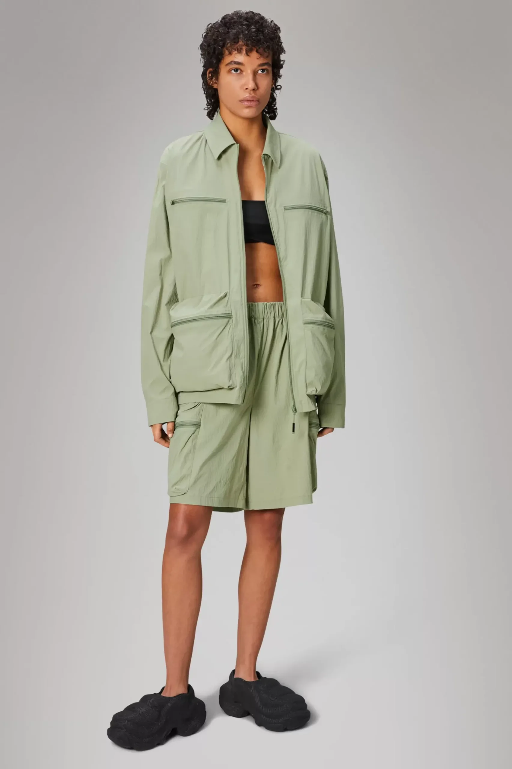 Rains Overshirts|Lette Jakker & Trøjer<Kano Overshirt Earth