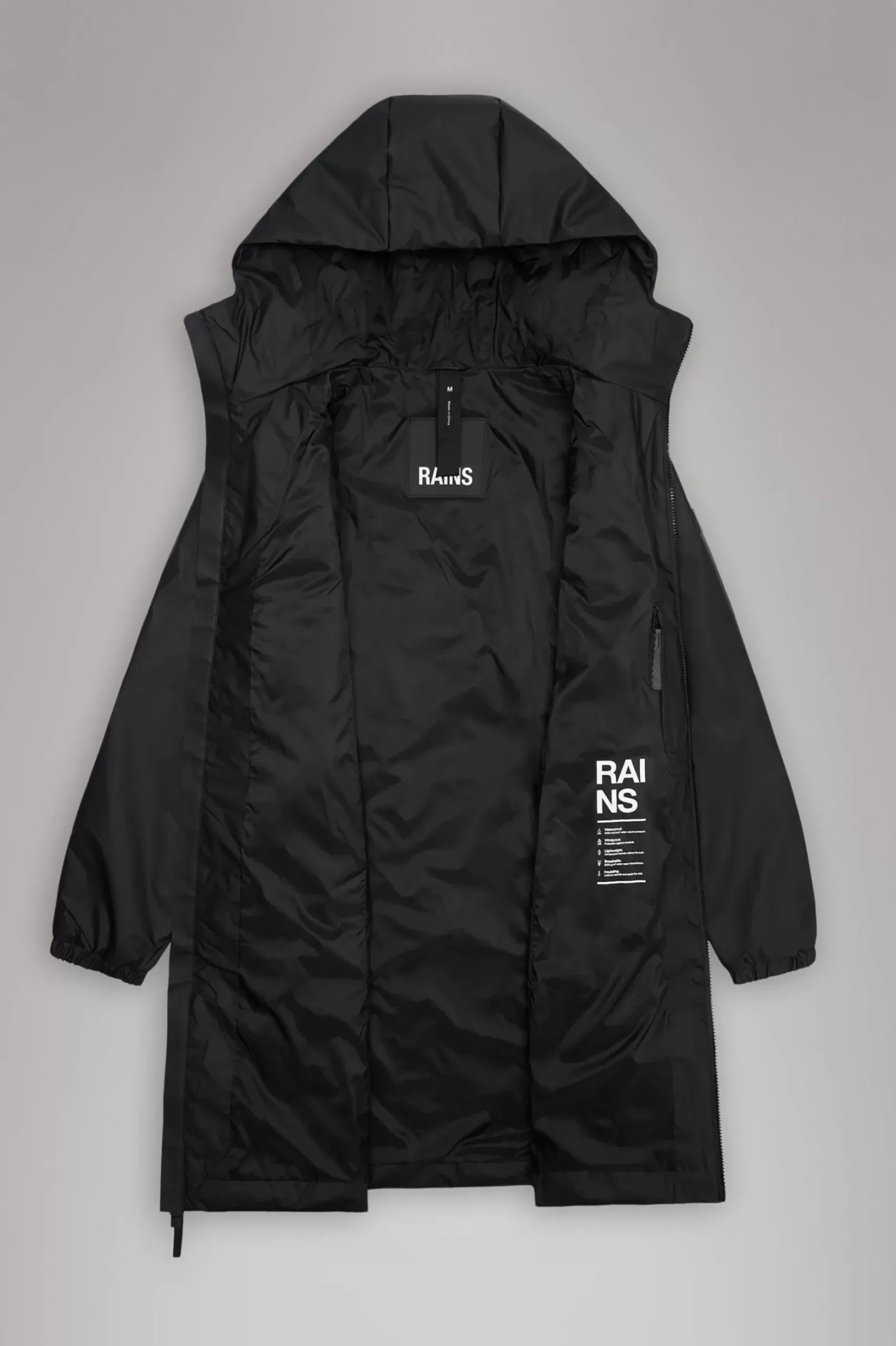 Rains Overgangsjakker|Vinterjakker<Lohja Insulated Jacket Black