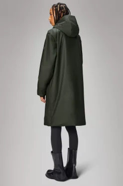 Rains Overgangsjakker|Parkajakker<Lohja Insulated Jacket Green