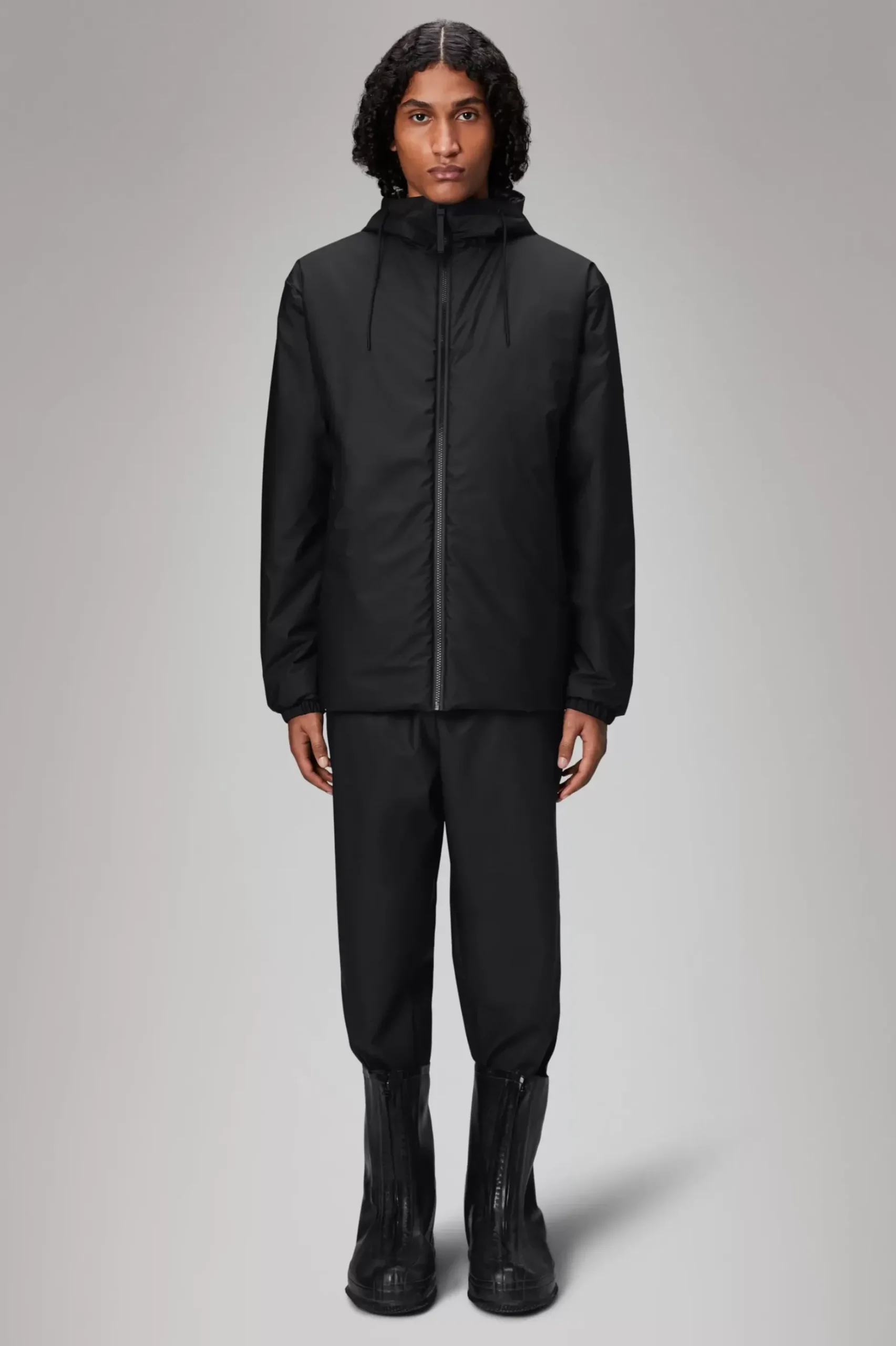 Rains Overgangsjakker|Vinterjakker<Lohja Long Insulated Jacket Black