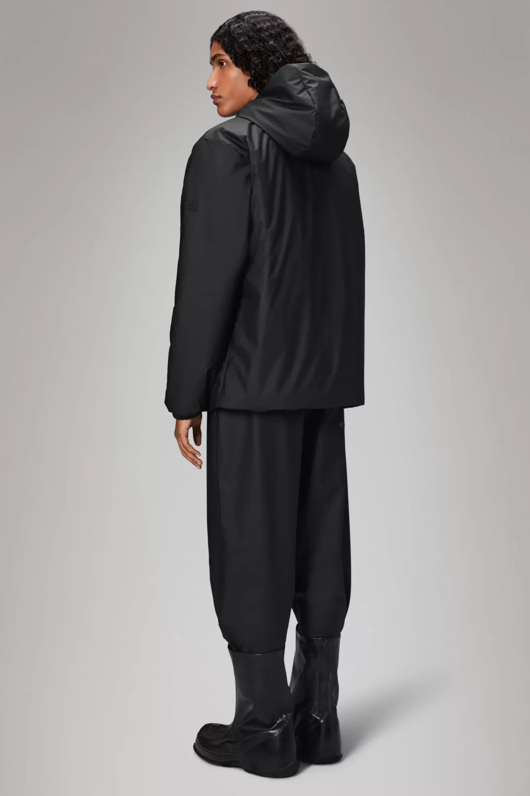 Rains Overgangsjakker|Vinterjakker<Lohja Long Insulated Jacket Black